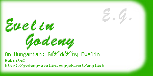 evelin godeny business card